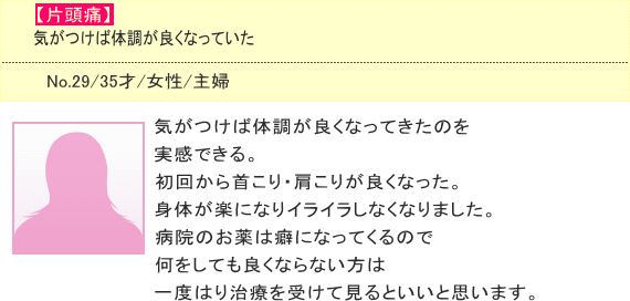 お客様の声の画像1